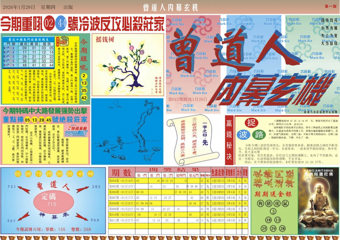 012期曾道人内幕A[图]