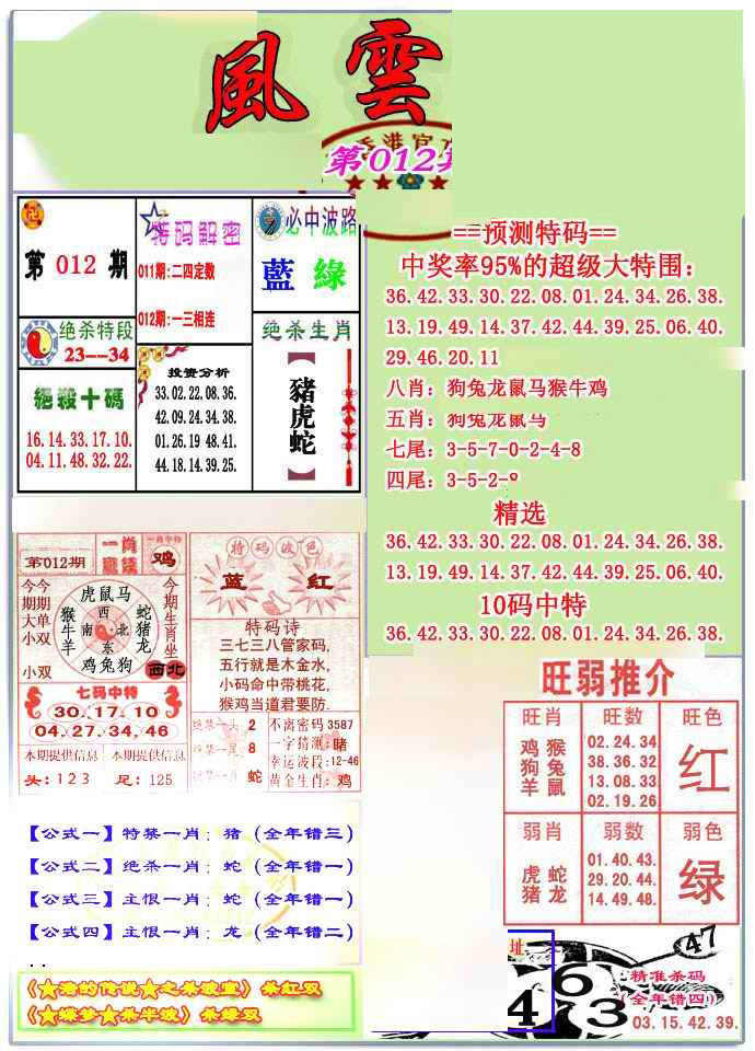 012期风云榜[图]