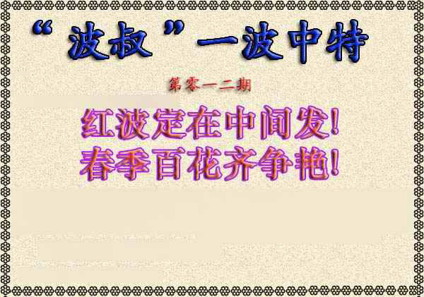 012期波叔一波中特[图]