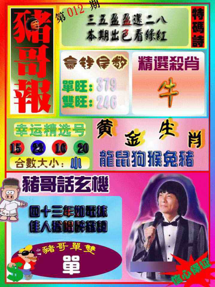 012期猪哥报[图]