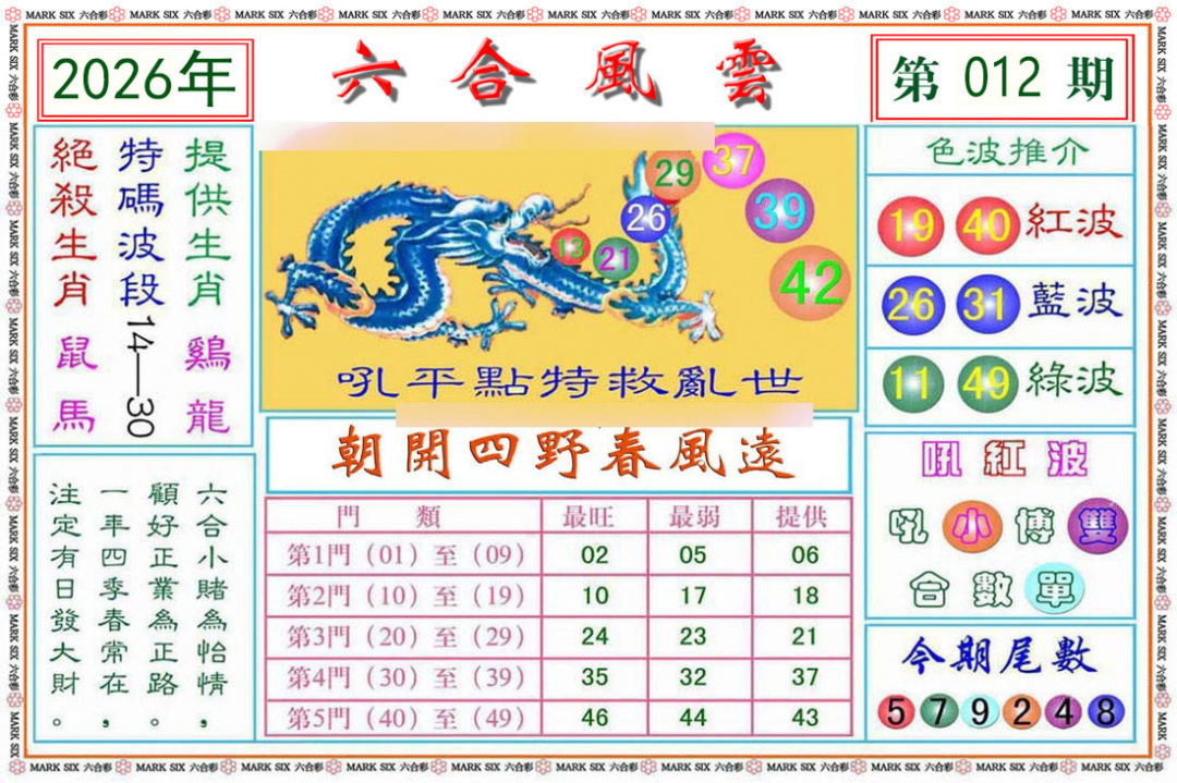 012期六合风云[图]
