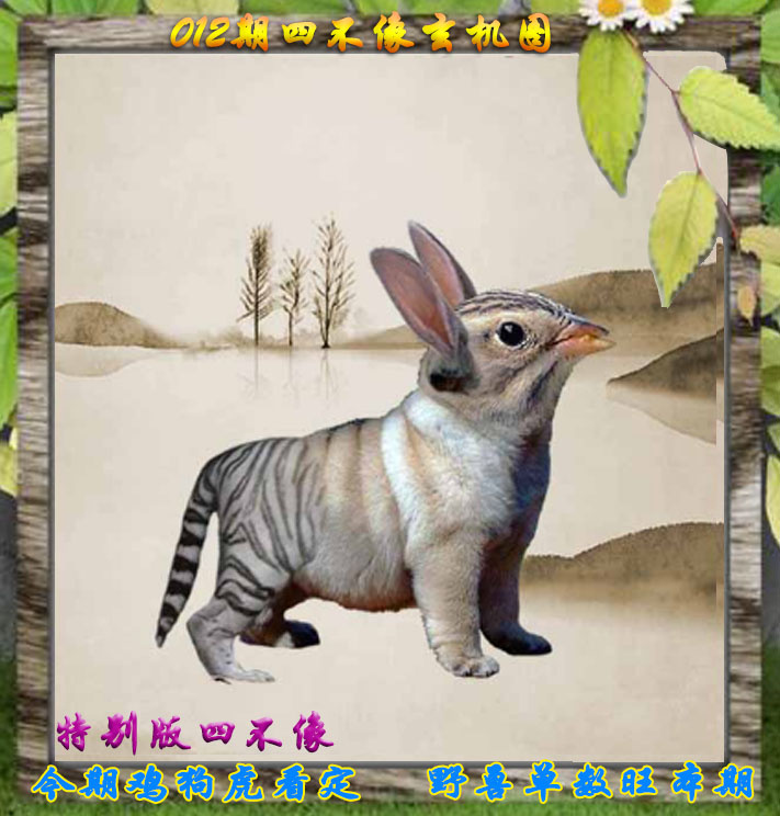 012期四不像特别版[图]